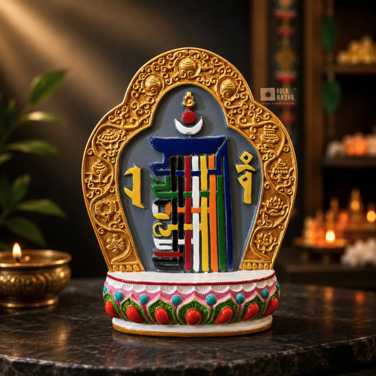 Kalachakra Table Plaque